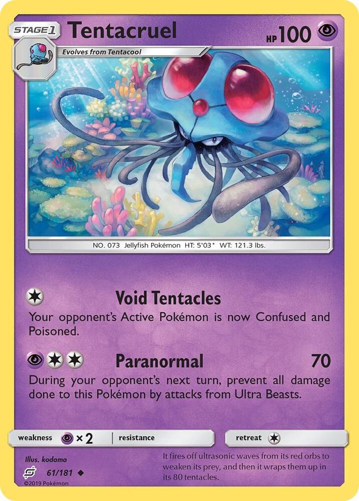 Tentacruel 61/181 (SM - Team Up)  | Good Games Adelaide SA