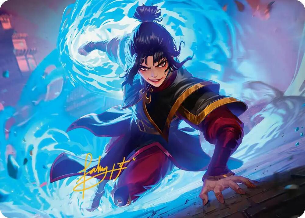 Fire Lord Azula Art Card Gold Stamped Signature 21 ()  | Good Games Adelaide SA
