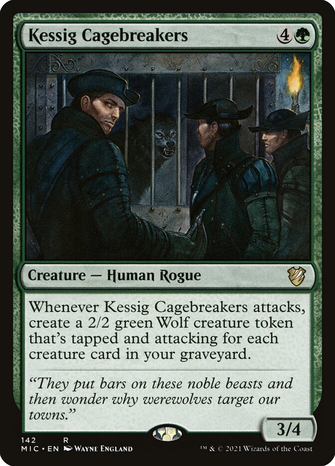 Kessig Cagebreakers 142 (Commander: Innistrad: Midnight Hunt)  | Good Games Adelaide SA
