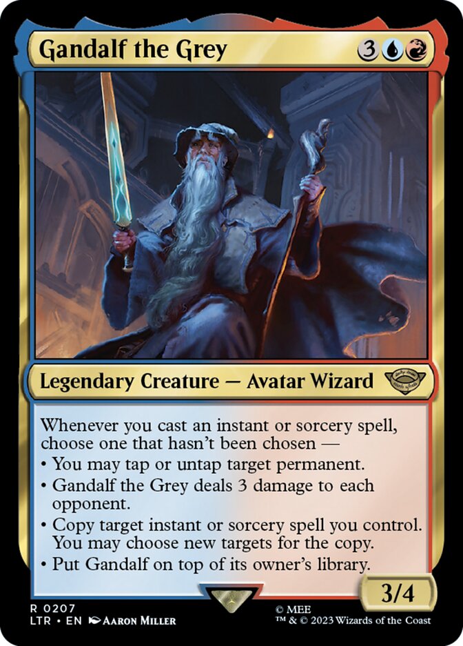 Gandalf the Grey 207 (Universes Beyond: The Lord of the Rings: Tales of Middle-earth)  | Good Games Adelaide SA