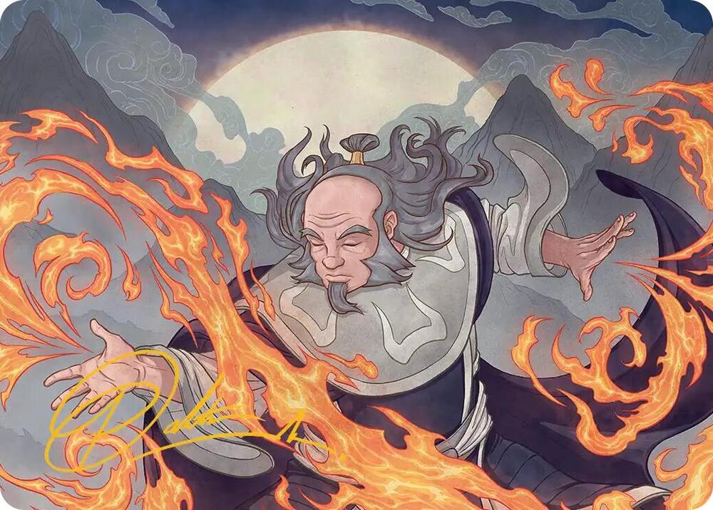 Iroh Grand Lotus Art Card Gold Stamped Signature 47 ()  | Good Games Adelaide SA