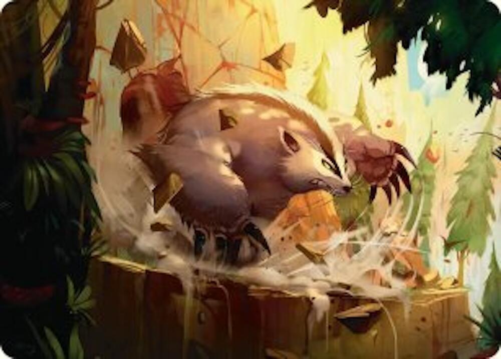 Badgermole Art Card 12 ()  | Good Games Adelaide SA