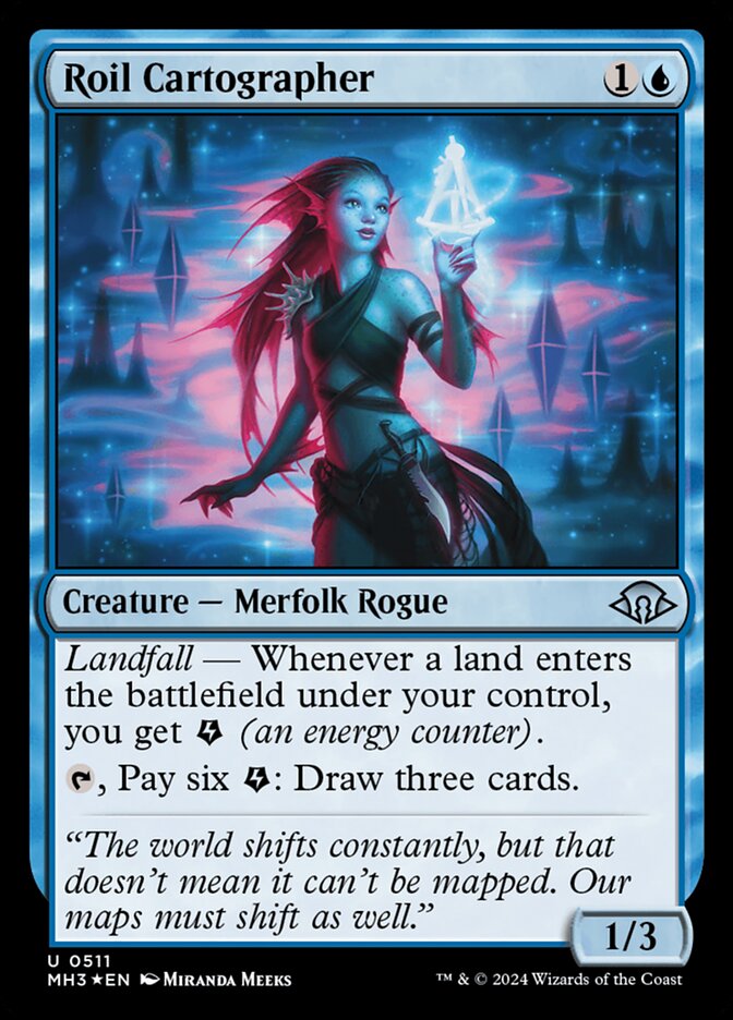 Roil Cartographer 511/319 (Modern Horizons 3)  - Ripple Foil | Good Games Adelaide SA