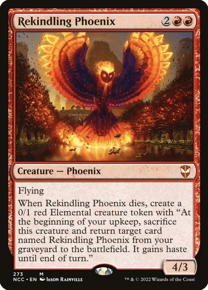 Rekindling Phoenix 273 (Commander: Streets of New Capenna)  | Good Games Adelaide SA