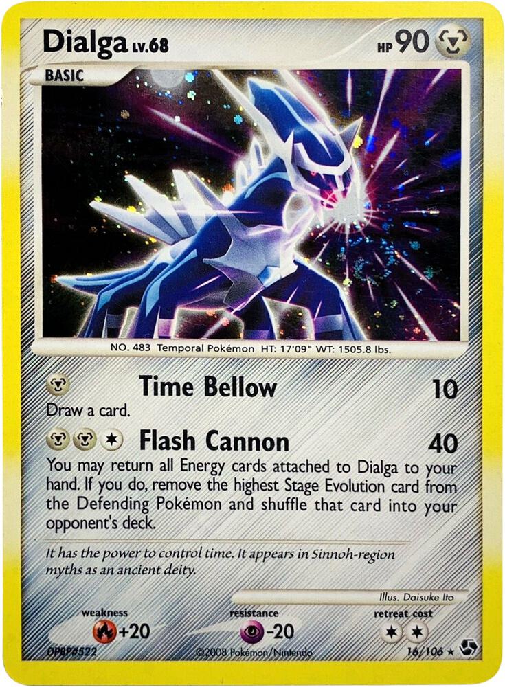 Dialga 16 106 Cosmos Holo 016/106 (Deck Exclusives)  - Holofoil | Good Games Adelaide SA