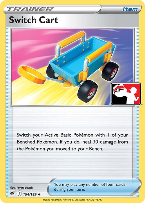 Switch Cart Series 3 154/189 (Prize Pack Series Cards)  - Holofoil | Good Games Adelaide SA