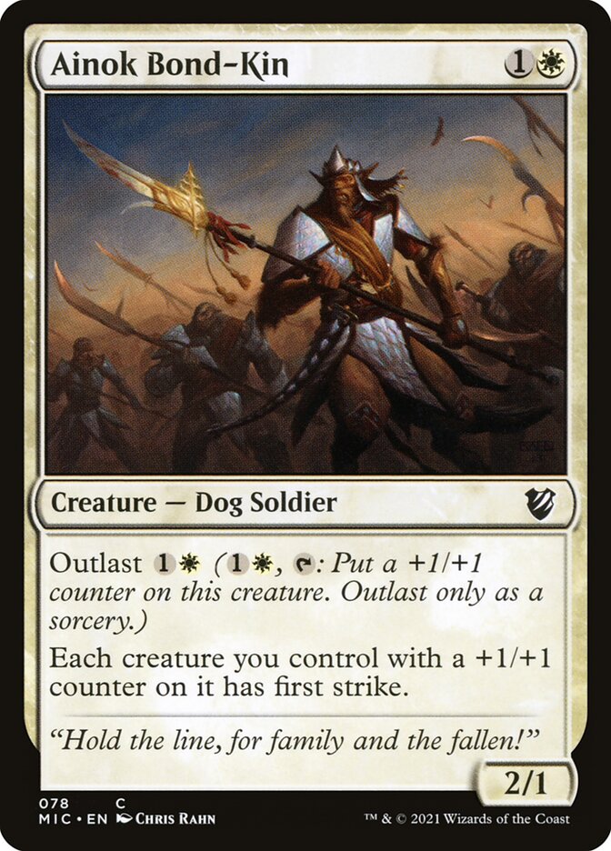 Ainok Bond-Kin 78 (Commander: Innistrad: Midnight Hunt)  | Good Games Adelaide SA