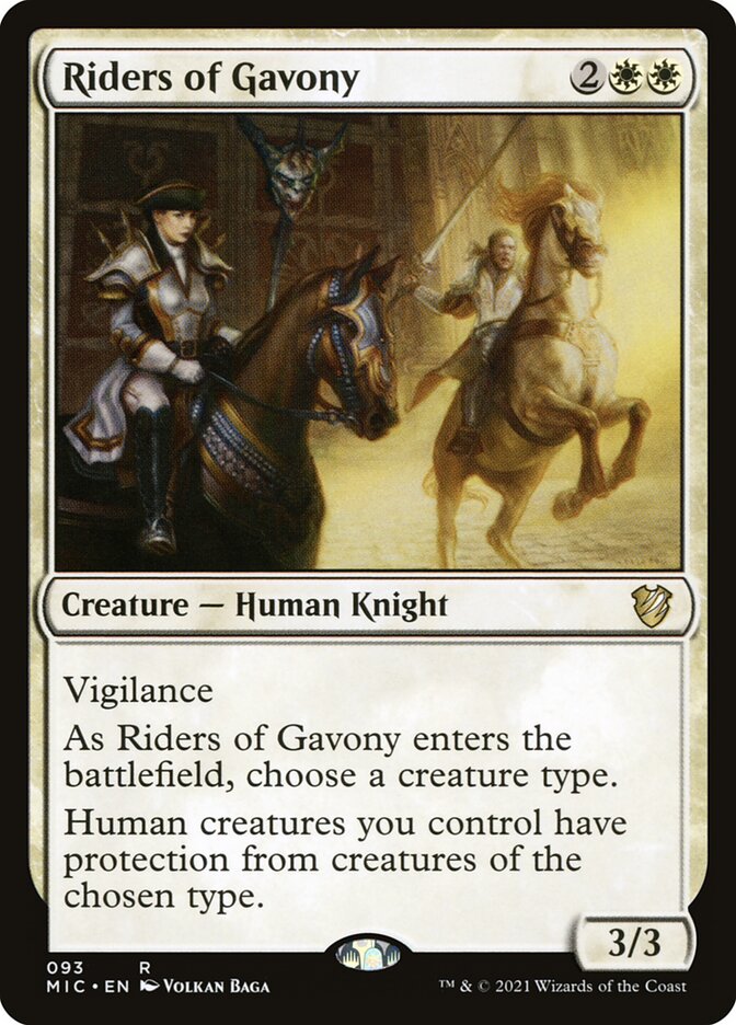 Riders of Gavony 93 (Commander: Innistrad: Midnight Hunt)  | Good Games Adelaide SA