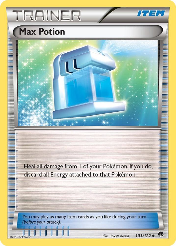 Max Potion 103/122 (XY - BREAKpoint)  | Good Games Adelaide SA