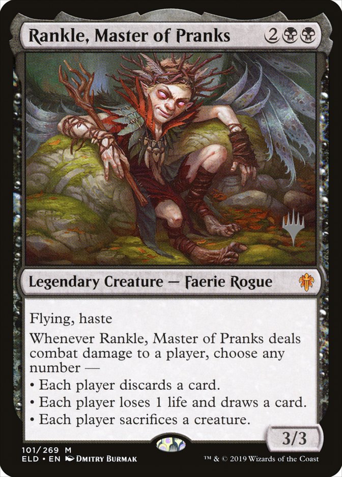Rankle, Master of Pranks 101 (Promo Pack: Throne of Eldraine)  - Foil | Good Games Adelaide SA