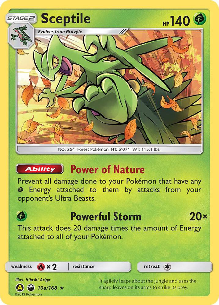 Sceptile 010a/168 (Alternate Art Promos)  - Holofoil | Good Games Adelaide SA