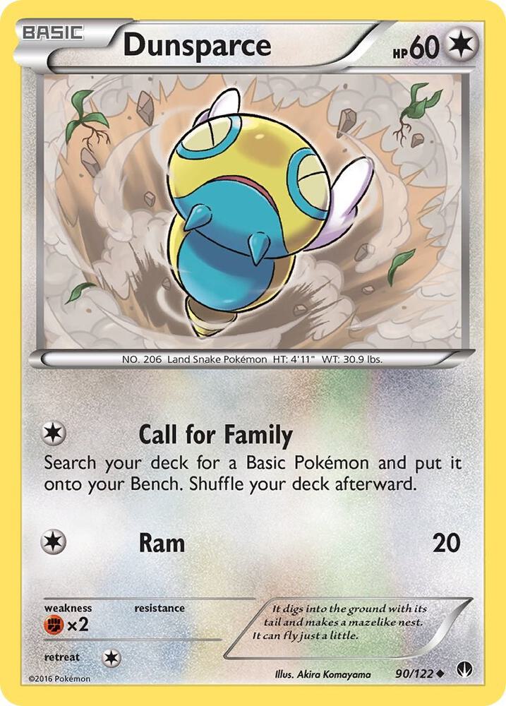 Dunsparce 90/122 (XY - BREAKpoint)  | Good Games Adelaide SA