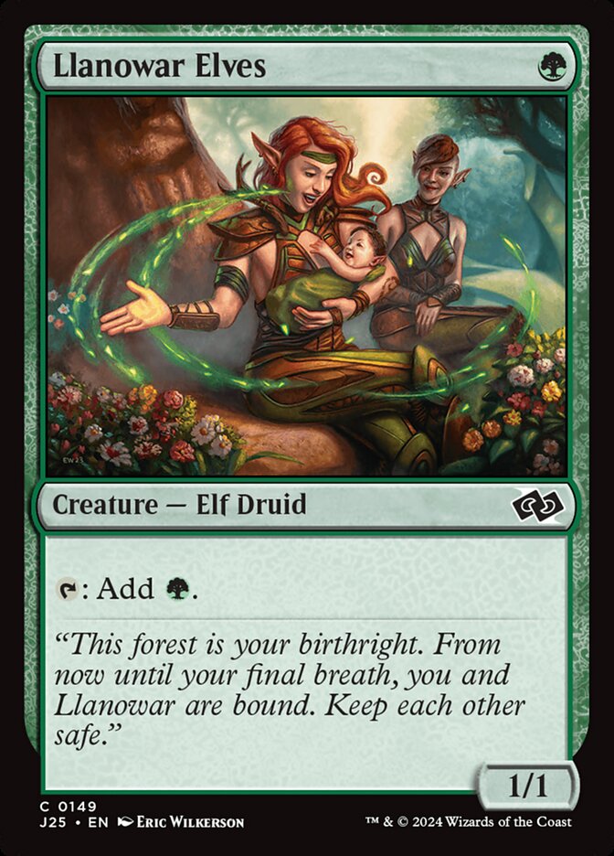 Llanowar Elves 149 (Foundations Jumpstart)  | Good Games Adelaide SA