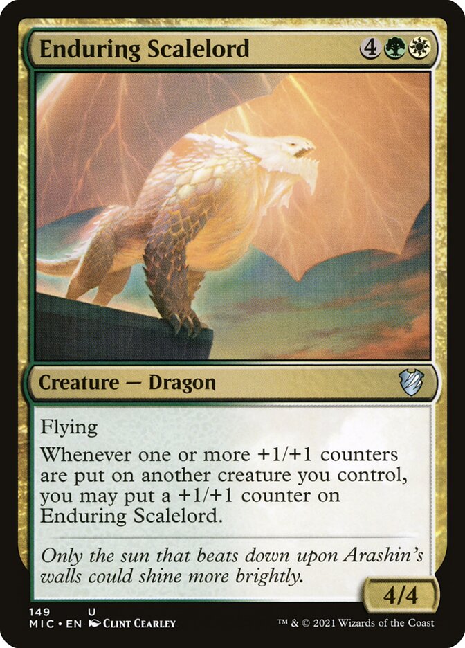 Enduring Scalelord 149 (Commander: Innistrad: Midnight Hunt)  | Good Games Adelaide SA