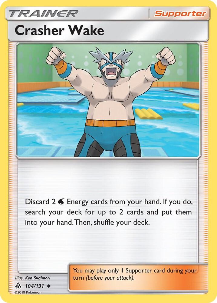 Crasher Wake 104/131 (SM - Forbidden Light)  | Good Games Adelaide SA