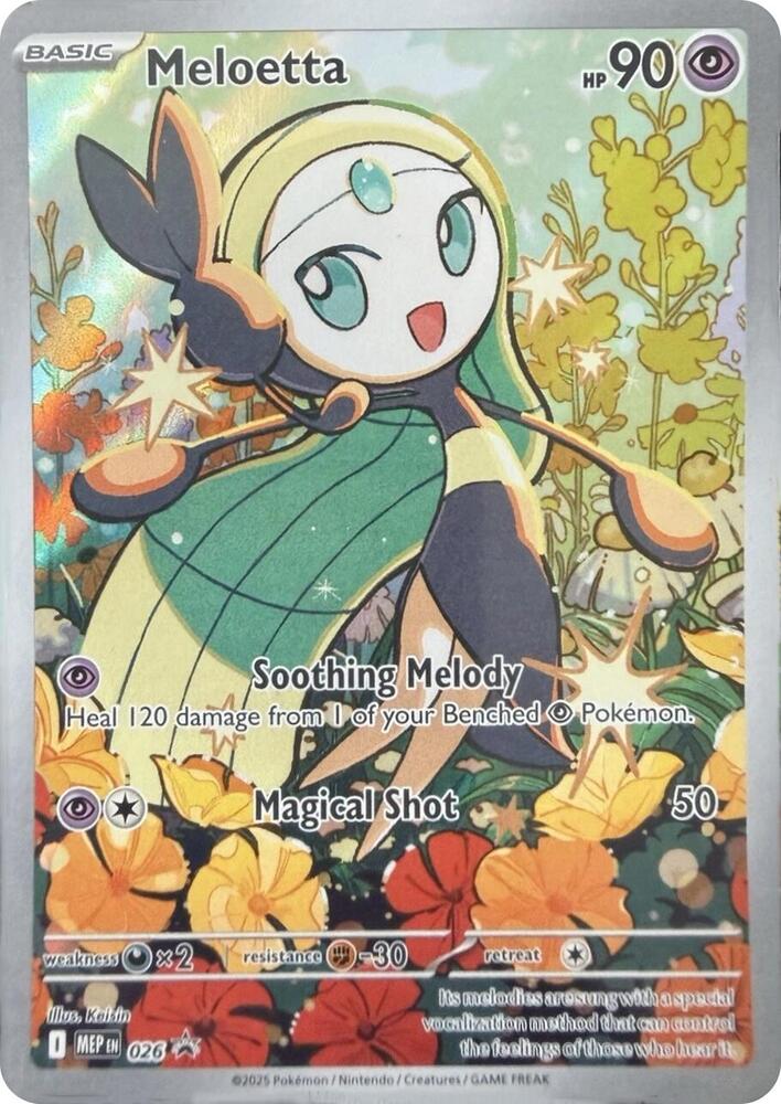 Meloetta 026 (ME: Mega Evolution Promo)  - Holofoil | Good Games Adelaide SA