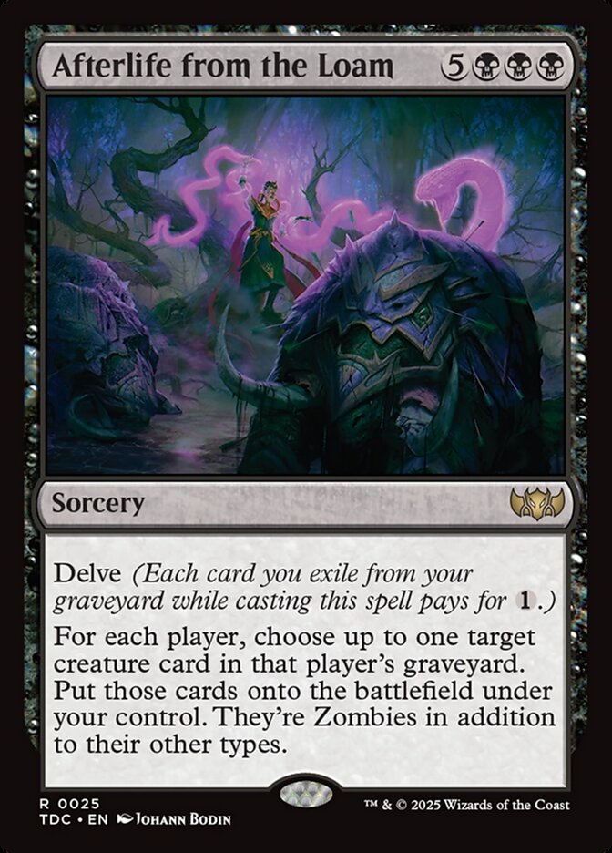 Afterlife from the Loam 25 (Commander: Tarkir: Dragonstorm)  | Good Games Adelaide SA
