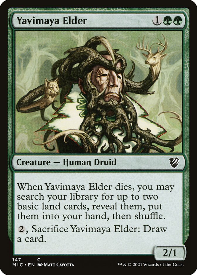 Yavimaya Elder 147 (Commander: Innistrad: Midnight Hunt)  | Good Games Adelaide SA