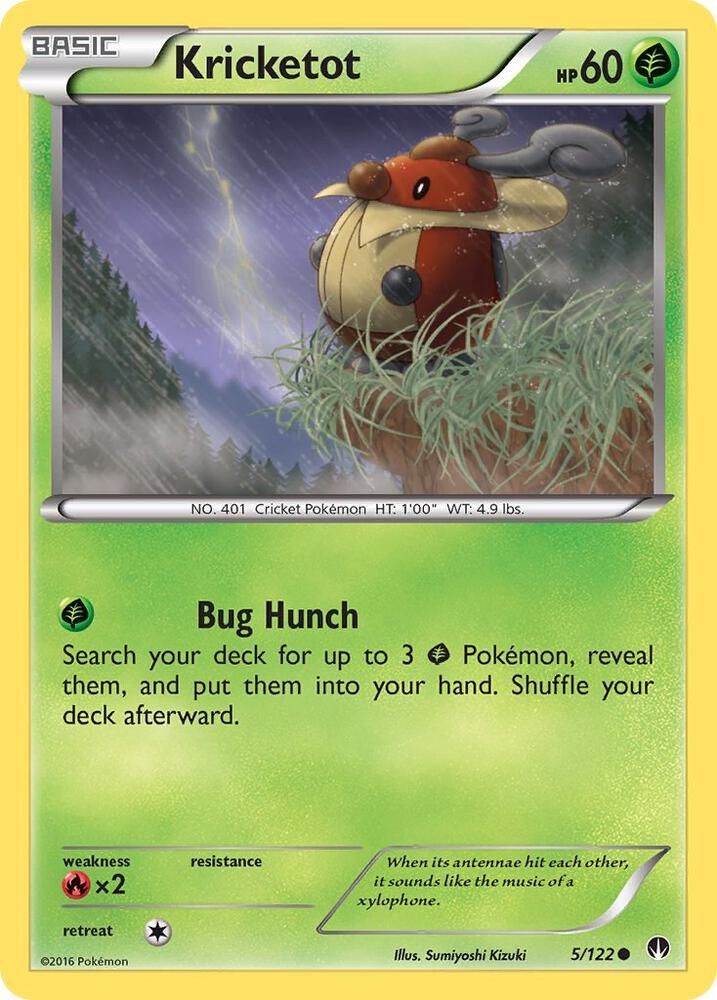 Kricketot 5/122 (XY - BREAKpoint)  | Good Games Adelaide SA