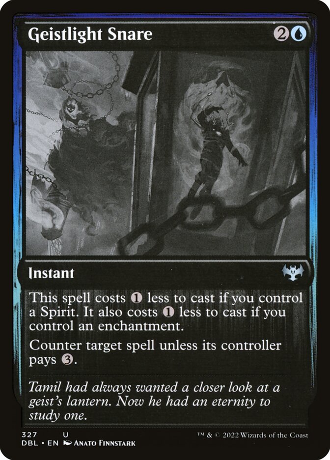 Geistlight Snare 327 (Innistrad: Double Feature)  - Foil | Good Games Adelaide SA