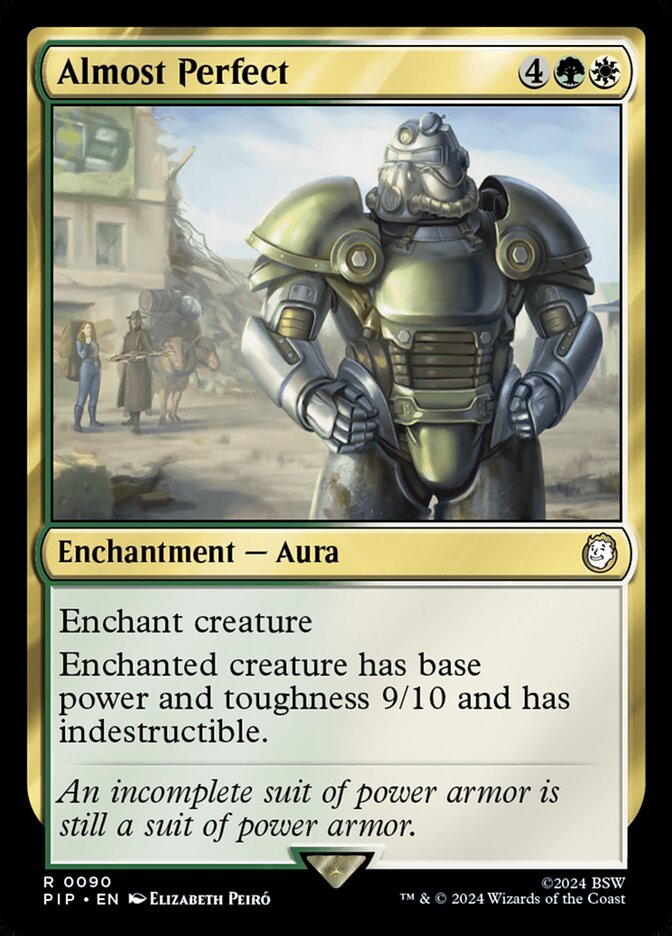 Almost Perfect 90 (Universes Beyond: Fallout)  - Foil | Good Games Adelaide SA