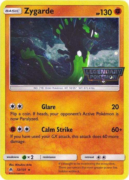 Zygarde 072/131 (Miscellaneous Cards & Products)  - Cosmo Holofoil | Good Games Adelaide SA