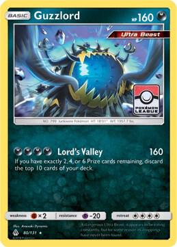 Guzzlord 80 131 Pokemon League 080/131 (League & Championship Cards)  - Reverse Holofoil | Good Games Adelaide SA