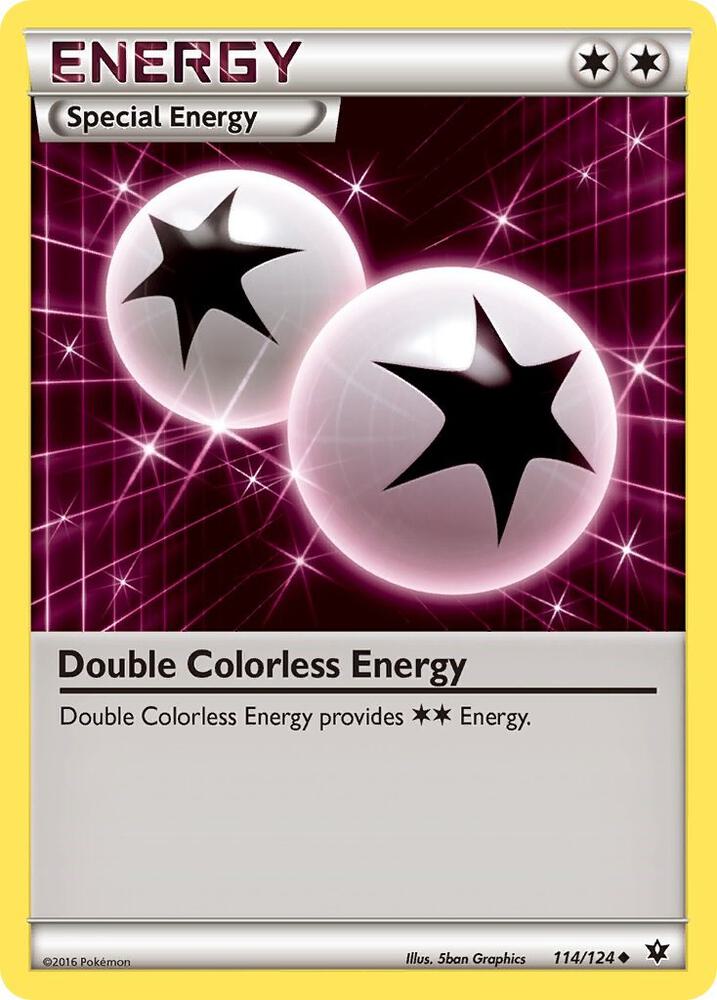 Double Colorless Energy 114/124 (XY - Fates Collide)  | Good Games Adelaide SA