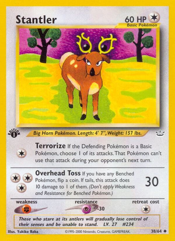 Stantler 38/64 (Neo Revelation)  - 1st Edition | Good Games Adelaide SA