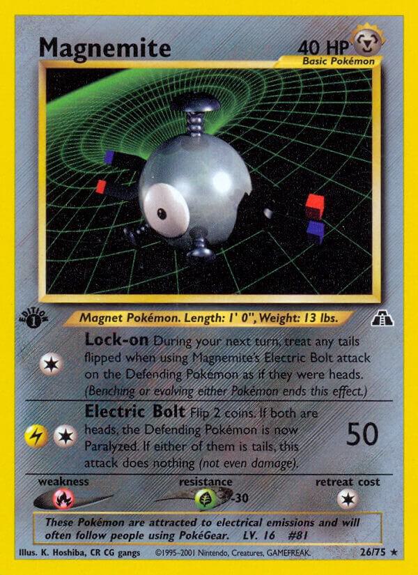 Magnemite 26 (Neo Discovery)  - 1st Edition | Good Games Adelaide SA