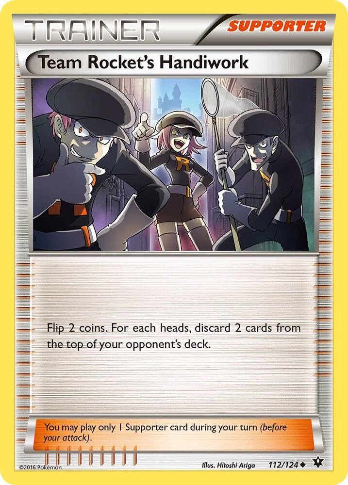 Team Rocket's Handiwork 112/124 (XY - Fates Collide)  | Good Games Adelaide SA