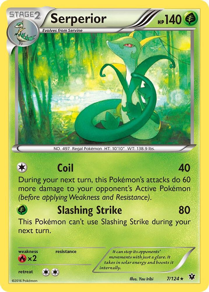 Serperior 7/124 (XY - Fates Collide)  | Good Games Adelaide SA