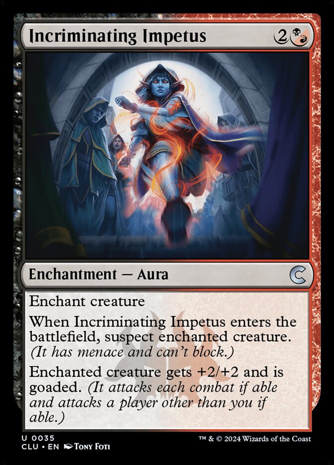 Incriminating Impetus 35 (Ravnica: Clue Edition)  | Good Games Adelaide SA