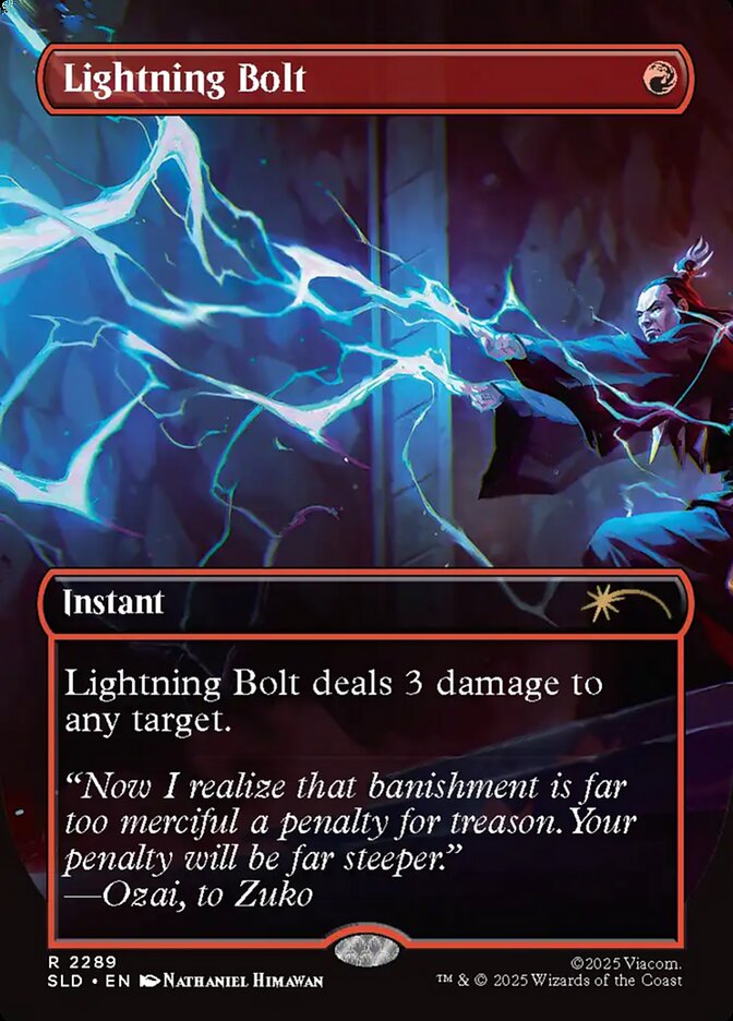 Lightning Bolt 2289 (Secret Lair Drop Series)  | Good Games Adelaide SA