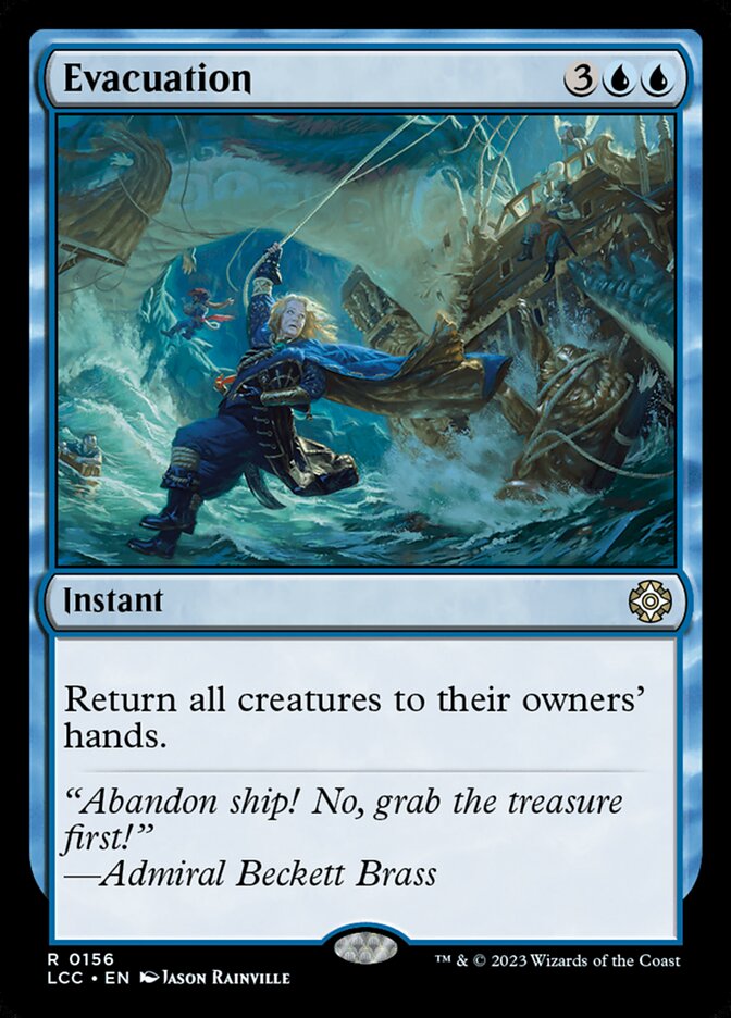 Evacuation 156 (Commander: The Lost Caverns of Ixalan)  | Good Games Adelaide SA