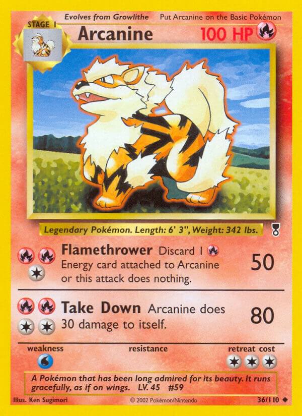 Arcanine 036/110 (Legendary Collection)  | Good Games Adelaide SA