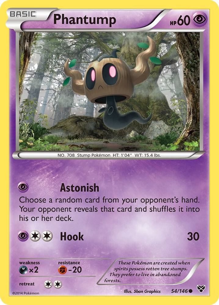 Phantump 54/146 (XY Base Set)  | Good Games Adelaide SA