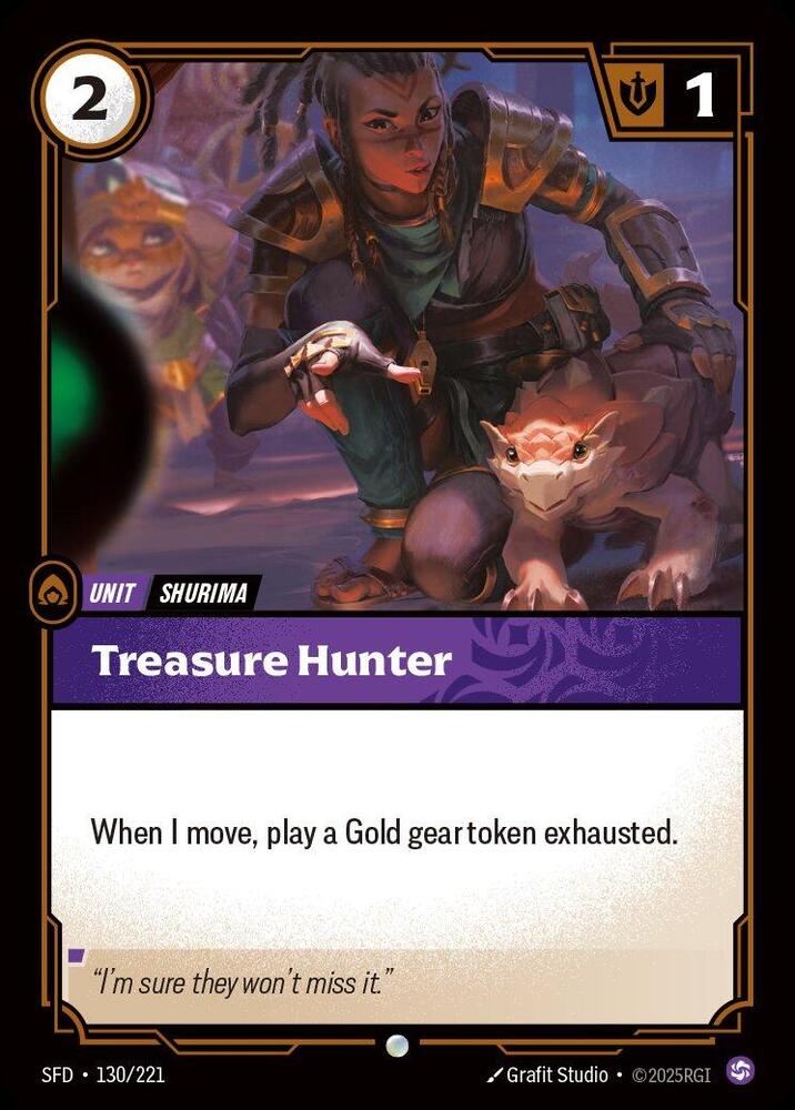 Treasure Hunter 130/221 (Spiritforged)  - Foil | Good Games Adelaide SA