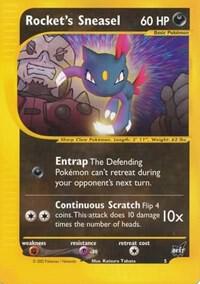 Rockets Sneasel 5 005/009 (Best of Promos)  | Good Games Adelaide SA