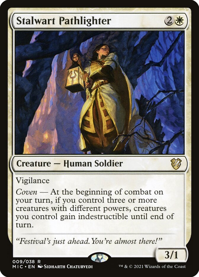Stalwart Pathlighter 9 (Commander: Innistrad: Midnight Hunt)  | Good Games Adelaide SA