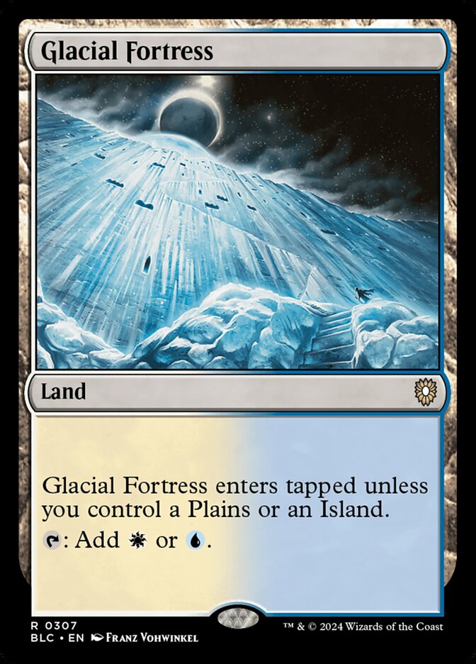 Glacial Fortress 307 (Commander: Bloomburrow)  | Good Games Adelaide SA