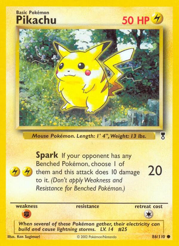 Pikachu 086/110 (Legendary Collection)  | Good Games Adelaide SA