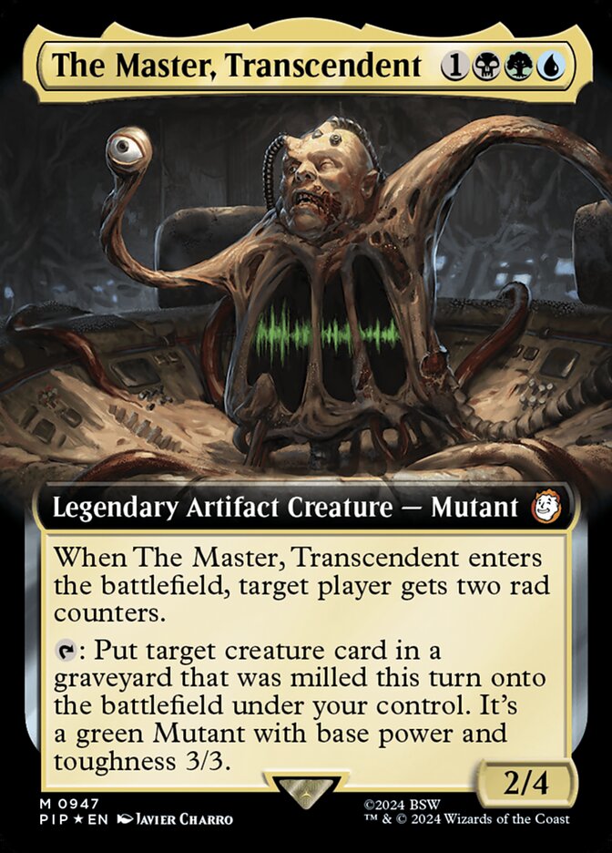The Master, Transcendent 947 (Universes Beyond: Fallout)  - Foil | Good Games Adelaide SA