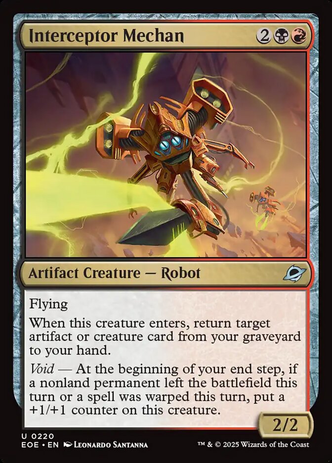 Interceptor Mechan 220 (Edge of Eternities)  | Good Games Adelaide SA