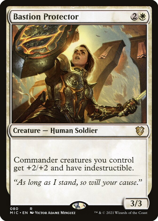 Bastion Protector 80 (Commander: Innistrad: Midnight Hunt)  | Good Games Adelaide SA