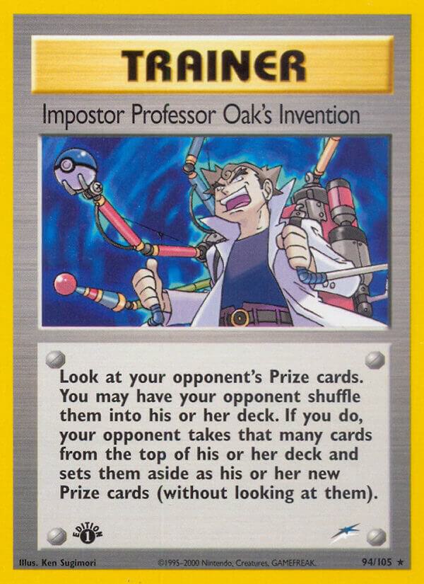 Impostor Professor Oak's Invention 094/105 (Neo Destiny)  - 1st Edition | Good Games Adelaide SA
