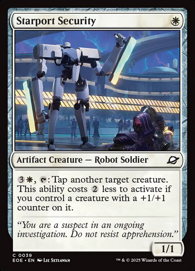 Starport Security 39 (Edge of Eternities)  - Foil | Good Games Adelaide SA