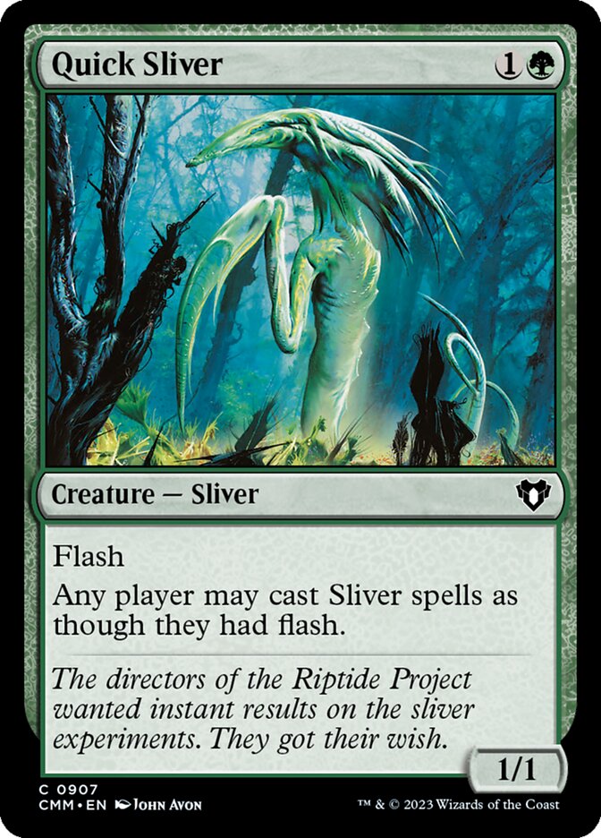 Quick Sliver 907 (Commander Masters)  | Good Games Adelaide SA