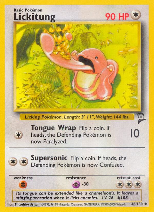 Lickitung 048/130 (Base Set 2)  | Good Games Adelaide SA