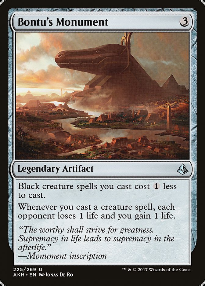 Bontu's Monument 225 (Amonkhet)  - Foil | Good Games Adelaide SA